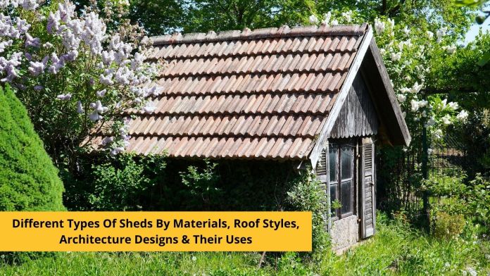 different types of sheds featured image