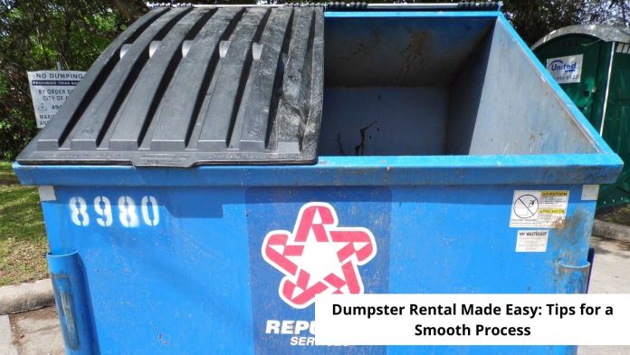 dumpster rental made easy featured image