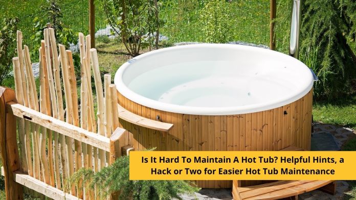 maintain a hot tub featured image